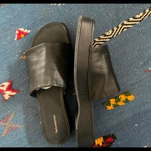 Reformation Rue Platform sandals